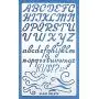 Aleks Melnyk #34 Metal Journal Stencils/Alphabet Letter Number, ABC/Stainless Steel Stencils Kit 3 PCS/Templates Tool for Painting, Wood Burning, Pyrography and Engraving/Scrapbooking/Crafting/DIY