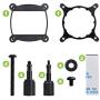 EVGA CLC 120mm All-In-One CPU Liquid Cooler, 1x 120mm Fan, Intel, 5 YR Warranty, 400-HY-CL11-V1