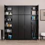 Prepac Elite Storage Cabinet, 32'' W x 65'' H x 16'' D, Black