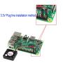 MakerFocus 2pcs Raspberry Pi Fan 30x 30mm DC Brushless Cooling Fan Heatsink Cooler Radiator One-to-Two Interface 3.3V 5V for Raspberry Pi 4 Pi 3 3B+ and Pi Zero/Zero W or Other Robot Project