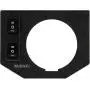 Vixen Air Single Gauge / 2 Installed Switches Metal Dash Panel for Air Ride/Suspension Black VXF1GP2R