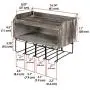 J JACKCUBE DESIGN Rustic Wood Power Tool Storage and Organizer, Drill Holder Charging Station, 4 Metal Drill Hanging Slots Racks, Wall Mount Tools Garage Storage Cabinets- MK681A (Rustic Wood) J JACKCUBE DESIGN Rustic Wood Power Tool Storage and Organizer, Drill Holder Charging Station, 4 Metal Drill Hanging Slots Racks, Wall Mount Tools Garage Storage Cabinets- MK681A (Rustic Wood)