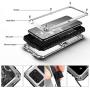 Case Compatible with Samsung S20 Plus(6.7''), (Military Grade Drop Protection) (Dustproof) Heavy Duty Rugged Military Cover with Kickstand Compatible with Samsung Galaxy S20 Plus(2020),Silver