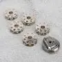 HEEPDD 5 Pcs Bobbins, Metal Sewing Machine Bobbins Embroidery Machine Accessories for Singer 221 222 301 HEEPDD 5 Pcs Bobbins, Metal Sewing Machine Bobbins Embroidery Machine Accessories for Singer 221 222 301