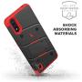ZIZO Bolt Series Galaxy A01 Case - Black & Red