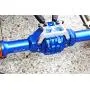 Axial Yeti XL Monster Buggy Upgrade Parts Aluminum Rear Gear Box (with Cover) - 1 Set Red