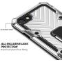Military Grade for iPhone 8 Case iPhone 7 Case iPhone SE 2020 Metal Rotating Ring with Kickstand Holder Armor Heavy Duty Shockproof Drop Protective Cover for iPhone 8/7/SE 2020 Phone Case (Sliver)