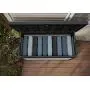 Keter Denali 150 Gallon Resin Large Deck Box-Organization and Storage for Patio Furniture, Outdoor Cushions, Garden Tools and Pool Toys, Grey & Black Keter Denali 150 Gallon Resin Large Deck Box-Organization and Storage for Patio Furniture, Outdoor Cushions, Garden Tools and Pool Toys, Grey & Black