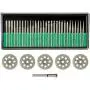 Loggers Art Gens 30Pcs Diamond Burr Set on 1/8Inch Shank Assorted Great Quality Cut Solid Carbide Rotary Burr Set for Glass, Gemstone, Metal Loggers Art Gens 30Pcs Diamond Burr Set on 1/8Inch Shank Assorted Great Quality Cut Solid Carbide Rotary Burr Set for Glass, Gemstone, Metal