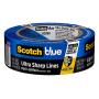 ScotchBlue Ultra Sharp Lines Multi-Surface Painters Tape, 1.41 inches x 45 yards, 2098, 1 Roll