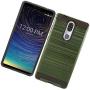 Z-GEN - for Coolpad Legacy 6.36'' (2019) 3705A - Brushed Style Hybrid Phone Case - CS3 Dark Green