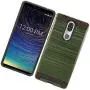Z-GEN - for Coolpad Legacy 6.36'' (2019) 3705A - Brushed Style Hybrid Phone Case - CS3 Dark Green