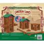 LINCOLN LOGS –100th Anniversary Tin-111 Pieces-Real Wood Logs-Ages 3+ - Best Retro Building Gift Set for Boys/Girls - Creative Construction Engineering – Top Blocks Game Kit - Preschool Education Toy