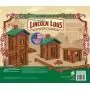 LINCOLN LOGS –100th Anniversary Tin-111 Pieces-Real Wood Logs-Ages 3+ - Best Retro Building Gift Set for Boys/Girls - Creative Construction Engineering – Top Blocks Game Kit - Preschool Education Toy LINCOLN LOGS –100th Anniversary Tin-111 Pieces-Real Wood Logs-Ages 3+ - Best Retro Building Gift Set for Boys/Girls - Creative Construction Engineering – Top Blocks Game Kit - Preschool Education Toy