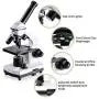 200X-2000X Microscopes for Kids Students Adults, with Microscope Slides Set, Phone Adapter, Powerful Biological Microscopes for School Laboratory Home Science Education 200X-2000X Microscopes for Kids Students Adults, with Microscope Slides Set, Phone Adapter, Powerful Biological Microscopes for School Laboratory Home Science Education