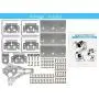 diymore Silver ROT3U 6DOF Aluminium Robot Arm Mechanical Robotic Clamp Claw Kits for Arduino(Unassembled Parts Without Servos)