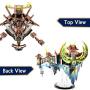 Microworld 3D Metal Puzzle Ancient Chinese Myth Famous Architecture Dragon Palace Model Building Kits Laser Cut Brain Teaser DIY Jigsaw Puzzles J069