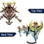 Microworld 3D Metal Puzzle Ancient Chinese Myth Famous Architecture Dragon Palace Model Building Kits Laser Cut Brain Teaser DIY Jigsaw Puzzles J069