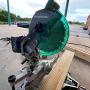 Metabo HPT C10FCGS Compound Miter Saw, 10-Inch, Single Bevel, 15-Amp Motor, 0-52° Miter Angle Range, 0-45° Bevel Range, Large Table, 10'' 24T TCT Miter Saw Blade