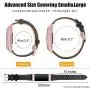 Hotodeal Leather Band Compatible Charge 3, Classic Replacement Genuine Leather Bands Metal Connectors Women Men Small Large Size Silver, Rose Gold, Black