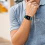 Misker Nylon Band Compatible with Apple Watch Band 44mm 42mm 40mm 38mm,Breathable Sport Strap with Metal Buckle Compatible with iwatch Series 5/4/3/2/1 (Blackish Green, 42mm/44mm)