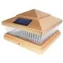 iGlow 4 Pack Copper Outdoor Garden 6 x 6 Solar SMD LED Post Deck Cap Square Fence Light Landscape PVC Vinyl Wood Bronze iGlow 4 Pack Copper Outdoor Garden 6 x 6 Solar SMD LED Post Deck Cap Square Fence Light Landscape PVC Vinyl Wood Bronze