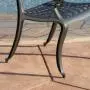 Christopher Knight Home Hallandale Cast Aluminum Outdoor Dining Set, 5-Pcs Set, Black Sand Christopher Knight Home Hallandale Cast Aluminum Outdoor Dining Set, 5-Pcs Set, Black Sand