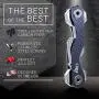 Clips Smart Compact Key Holder Keychain - Made of Carbon Fiber & Stainless Steel- Pocket Organizer Up to 38 Keys- Lightweight, Strong Includes Bottle Opener, Carabiner & More Clips Smart Compact Key Holder Keychain - Made of Carbon Fiber & Stainless Steel- Pocket Organizer Up to 38 Keys- Lightweight, Strong Includes Bottle Opener, Carabiner & More