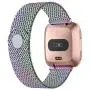 iGK Metal Replacement Bands Compatible for Fitbit Versa/Versa Lite Edition/Versa 2, Stainless Steel Loop Metal Mesh Bracelet Unique Magnet Lock Wristbands iGK Metal Replacement Bands Compatible for Fitbit Versa/Versa Lite Edition/Versa 2, Stainless Steel Loop Metal Mesh Bracelet Unique Magnet Lock Wristbands