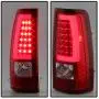 ACANII - For 1999-2006 GMC Sierra 1500 99-02 Chevy Siverado Red LED Tube Tail Lights Lamps ACANII - For 1999-2006 GMC Sierra 1500 99-02 Chevy Siverado Red LED Tube Tail Lights Lamps
