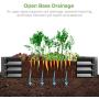 Best Choice Products 6x3x1ft Outdoor Metal Raised Garden Bed Box Vegetable Planter for Vegetables, Flowers, Herbs, and Succulents