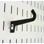 Wall Control Pegboard 3-1/2in Reach Curved Tip Slotted Hook Pack - Slotted Metal Pegboard Hooks for Wall Control Pegboard and Slotted Tool Board – Black Wall Control Pegboard 3-1/2in Reach Curved Tip Slotted Hook Pack - Slotted Metal Pegboard Hooks for Wall Control Pegboard and Slotted Tool Board – Black