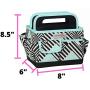Everything Mary Craft Caddy, Teal - Art Storage for Supplies & Crafts - Supply Organizers Tote for School Classroom, Office, and Home - Organization For Makeup & Nurses