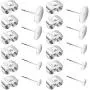 250 Pairs (500 Pieces) 4mm,5mm,6mm,8mm,10mm Stainless Steel Earring Posts Flat Pad Blank Stud Earrings with Butterfly Earring Backs for DIY Earring Making Findings, Silver 250 Pairs (500 Pieces) 4mm,5mm,6mm,8mm,10mm Stainless Steel Earring Posts Flat Pad Blank Stud Earrings with Butterfly Earring Backs for DIY Earring Making Findings, Silver