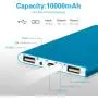 Mopower 10000mAh Portable Charger,Ultra Slim Power Bank Aluminum Metal External Backup Battery Pack for iPhone 7 4 5S 4S, iPad,Galaxy S6 Note 5, iPod,HTC,Sony,LG, Mobile Digital Devices (Blue) Mopower 10000mAh Portable Charger,Ultra Slim Power Bank Aluminum Metal External Backup Battery Pack for iPhone 7 4 5S 4S, iPad,Galaxy S6 Note 5, iPod,HTC,Sony,LG, Mobile Digital Devices (Blue)