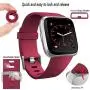 Ouwegaga Band Compatible for Fitbit Versa/Versa 2/Versa Lite/Special Edition Versa 2 All Versions Classic Wristbands for Women Men Multi Colors Ouwegaga Band Compatible for Fitbit Versa/Versa 2/Versa Lite/Special Edition Versa 2 All Versions Classic Wristbands for Women Men Multi Colors