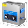 Mophorn 10L Ultrasonic Cleaner 304 Stainless Steel Professional Knob Control Ultrasonic Cleaners with HeaterTimer for Jewelry Watch Glasses Circuit Board Dentures Small Parts Dental Instrument