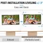 Mounting Dream UL Listed TV Mount TV Wall Mount with Swivel and Tilt for Most 32-55 Inch TV, Full Motion TV Mount with Articulating Dual Arms, Max VESA 400x400mm, 99 lbs. Loading, 16 inch Studs MD2380