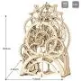 ROKR 3D Wooden Mechanical Pendulum Clock Puzzle,Mechanical Gears Toy Building Set,Family Wooden Craft KIT Supplies-Best Birthday Gifts for Kids Adults to Build ROKR 3D Wooden Mechanical Pendulum Clock Puzzle,Mechanical Gears Toy Building Set,Family Wooden Craft KIT Supplies-Best Birthday Gifts for Kids Adults to Build