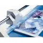 Dahle 556 Professional Rolling Trimmer, 37-3/4'' Cut Length, 14 Sheet Capacity, Self-Sharpening, Automatic Clamp, German Engineered Paper Cutter, Blue, Gray (00556-21248) Dahle 556 Professional Rolling Trimmer, 37-3/4'' Cut Length, 14 Sheet Capacity, Self-Sharpening, Automatic Clamp, German Engineered Paper Cutter, Blue, Gray (00556-21248)