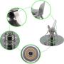 490261 Replacement Parts for Os-ter & Os-terizer Blenders by Wadoy 4961 Blender 4-Point Blade with 4902 Bottom Cap and Rubber Gasket, Blender Accessory Refresh Kit