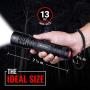 GearLight High-Powered Led Flashlight S2000 - Brightest High Lumen Light, Zoomable and Water Resistant - Powerful Camping and Emergency Gear Flashlights