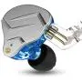 KZ ZSN Pro 1BA+1DD Hybrid in Ear Earphones Monitor Running Sports Headphones HiFi Bass Metal Wired Earbuds (with Mic, Blue) KZ ZSN Pro 1BA+1DD Hybrid in Ear Earphones Monitor Running Sports Headphones HiFi Bass Metal Wired Earbuds (with Mic, Blue)