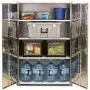 Ultra HD Mega Storage Cabinet - Stainless Steel Ultra HD Mega Storage Cabinet - Stainless Steel