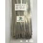 Stainless Steel Zip Ties Exhaust Wrap, TAKSDAI 100pcs 11.8'' Metal Locking Wrap Ties Straps Header Wrap Exhaust Wrapping