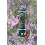 Squirrel Buster Plus Squirrel-proof Bird Feeder w/Cardinal Ring and 6 Feeding Ports, 5.1-pound Seed Capacity, Adjustable, Pole-mountable (POLE ADAPTOR SOLD SEPARATELY), Green