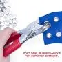 Ram-Pro 1/4'' Grommet Eyelet Setter Plier, Hole Punch Tool Kit with 100 Silver Metal Eyelets Grommets Ram-Pro 1/4'' Grommet Eyelet Setter Plier, Hole Punch Tool Kit with 100 Silver Metal Eyelets Grommets