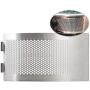 GriAddict Upgrade Mesh Screen for Medium & Large Big Green Egg Replacement Accessories, Stainless Punched Metal Panel Work with Green Egg Draft Door Parts, More Robust Than The Original Equipment