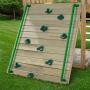 Purife 37 Long Playhouse Ladder Handle (1 Pair-500LBS )-Metal Green Playground Safety Handle, Swing Set Grab Handles, Playset Kids Handle Bar, Hand Grip for Treehouse, Jungle Gym, Rock Climbing Wall
