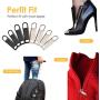 Zipper Pull Replacement Metal Zipper Handle Mend Fixer Zipper Tab Repair for Shoes Luggage Suitcases Bag Jacket (8 PCS)